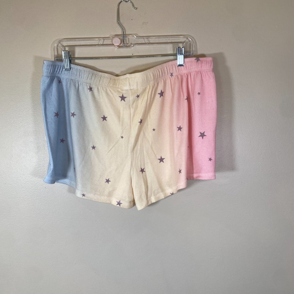 NWT PJ Salvage Peachy Party Multicolor Star Lounge Shorts - Picture 7 of 8